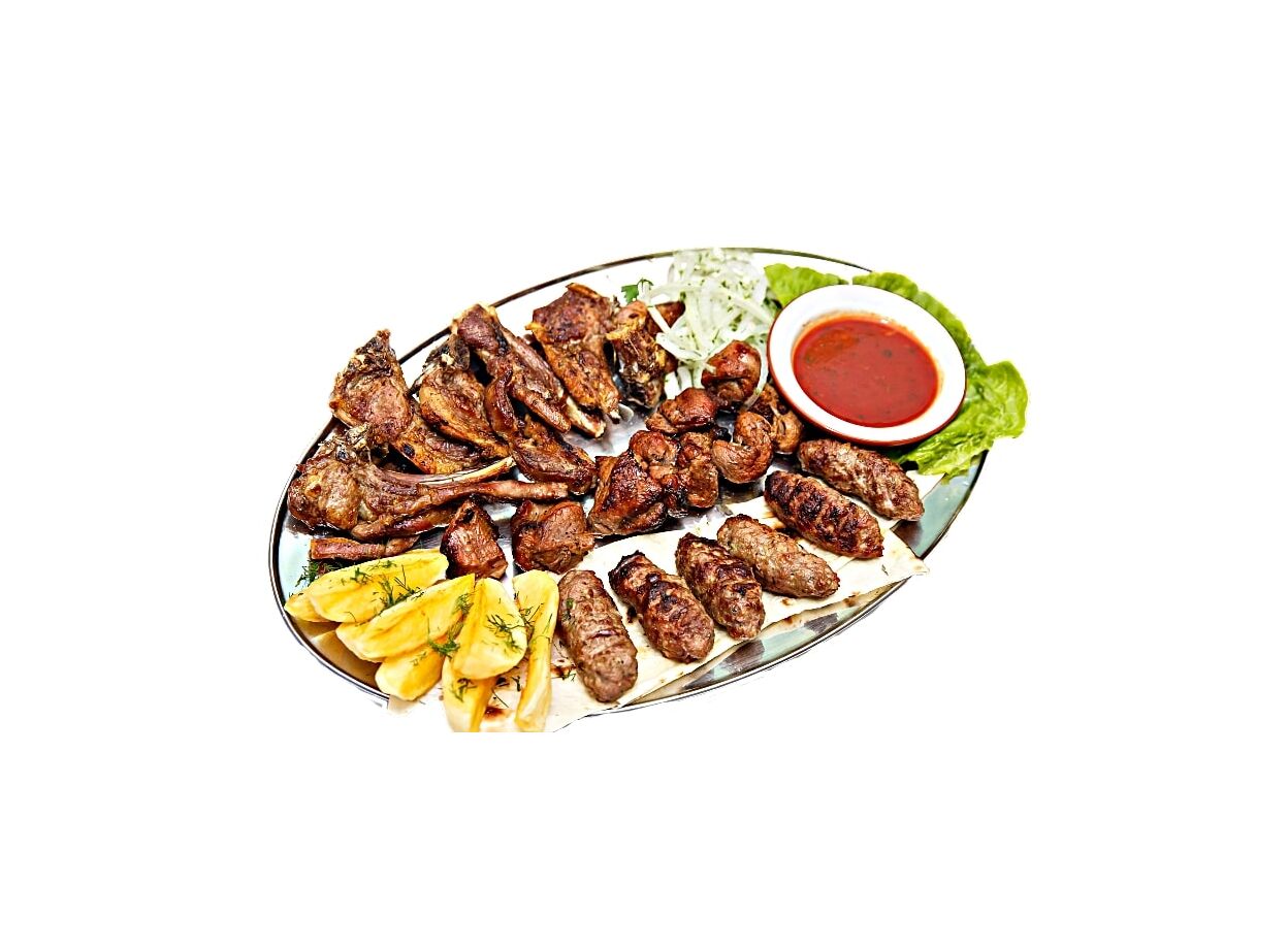 Lamb platter order in Limassol