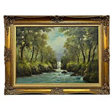 Picture in the frame Forest river