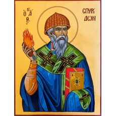 Icon Saint Spyridon of Trimifuntsky