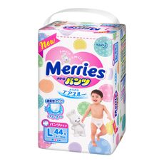 Merries Diapers Pants Type L 44 (9~14)