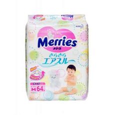 Merries Diapers Tape Type M64 (6~11)