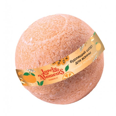 Bubbling bath ball "Juicy mandarin" Lovely moments