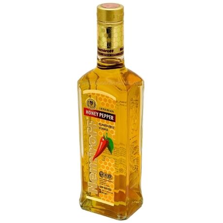 Настойка горькая "НЕМИРОВ "УКРАИНСКАЯ МЕДОВАЯ С ПЕРЦЕМ" 0,5 л. 40