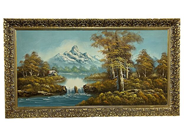 Painting Mountain Lake