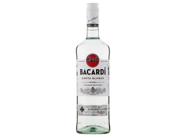 Bacardí Carta Blanca Superior White Rum 1L
