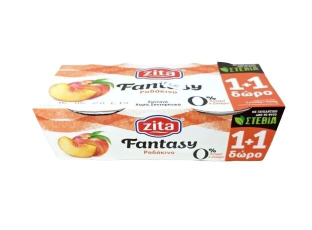 Zita Fantasy Peach 0% Fat 2x150 gr.