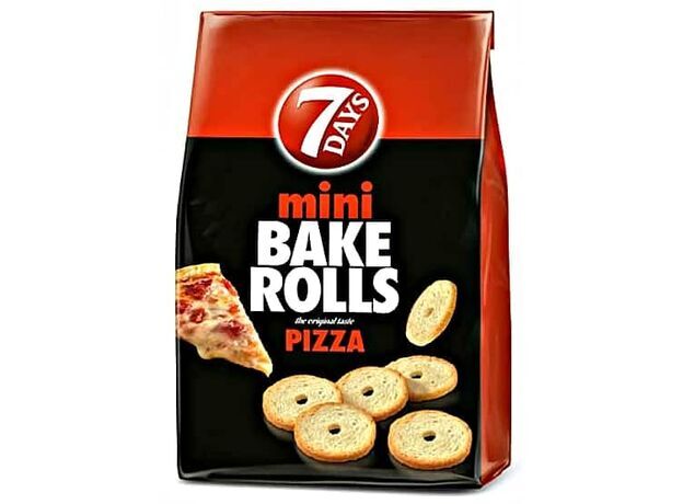 7 days mini bake rolls pizza