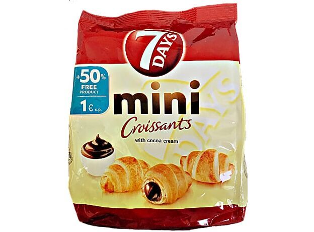 7 Days Mini Croissant With Cocoa