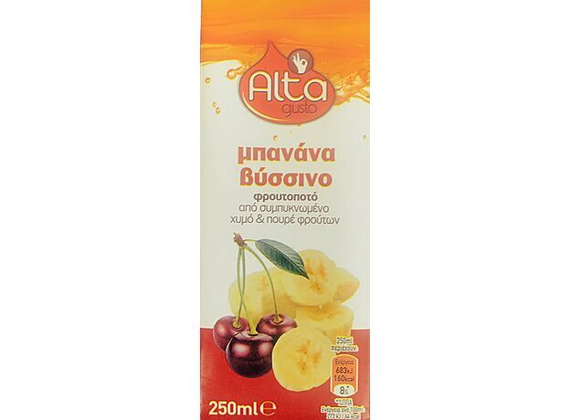 Alta juice Banana & sour Cherry