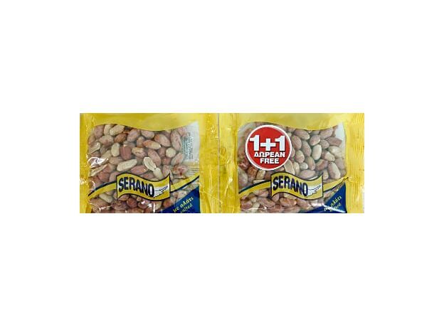 Serano Roasted Peanuts 125 Gr 1+1 Free