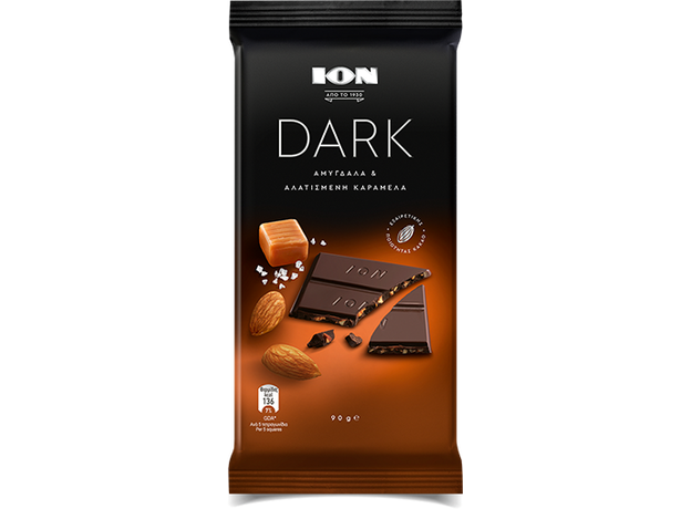 ION Dark Chocolate Almonds & Salty Caramel