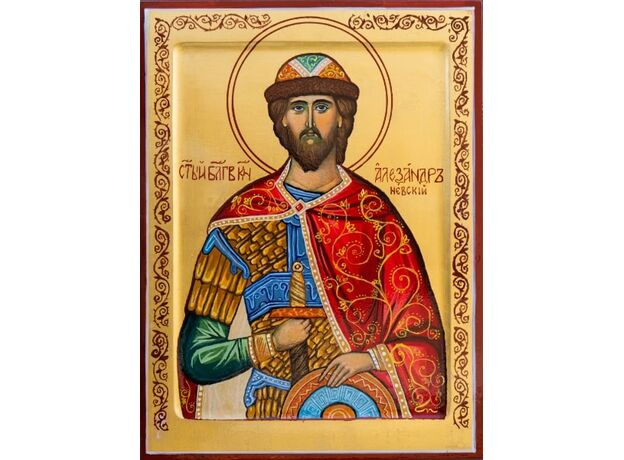 Icon Holy Blessed Alexander Nevsky