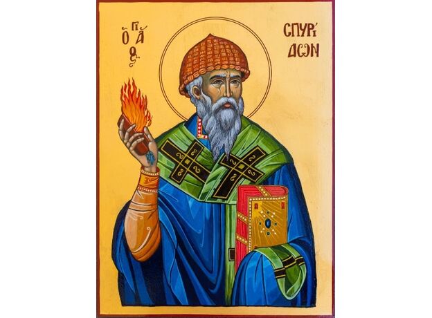 Icon Saint Spyridon of Trimifuntsky
