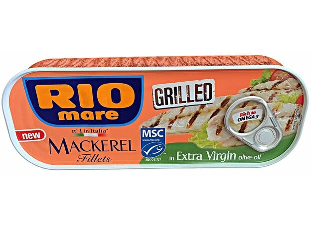 Mackerel Grilled in Extra Virgin olive oil 120g