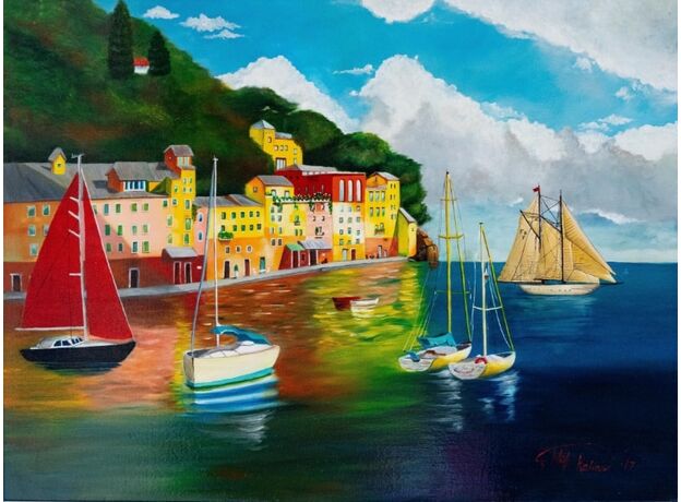 Painting Portofino