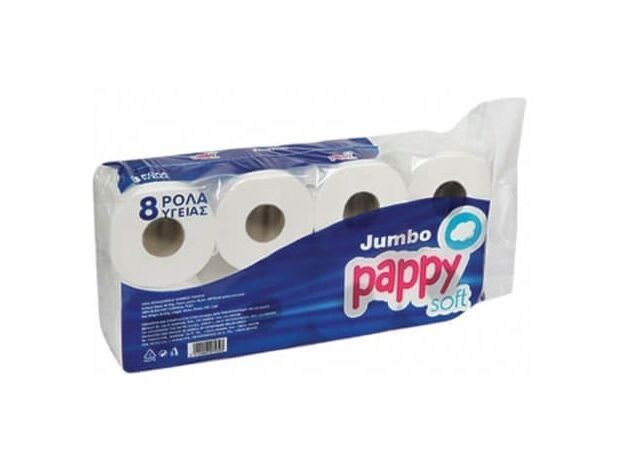Pappy soft jumbo toilet roll