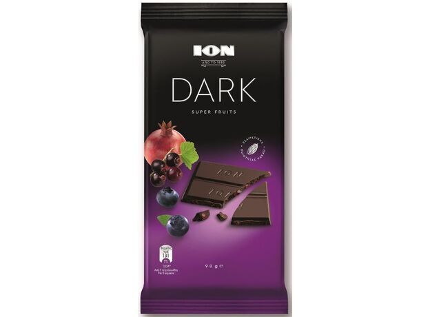 ION Dark Chocolate Super fruits