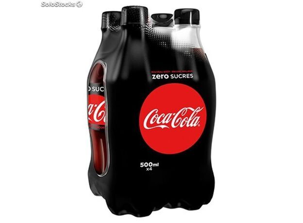 Coca Cola Zero Refreshment Pet 4x500ml