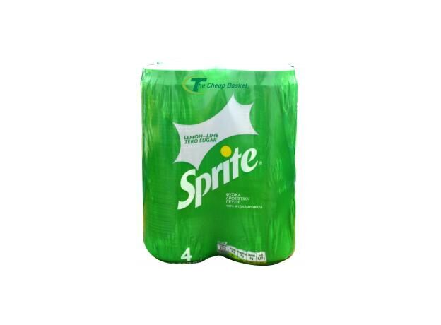 Sprite Lemon Lime 4x330ml Zero Sugar