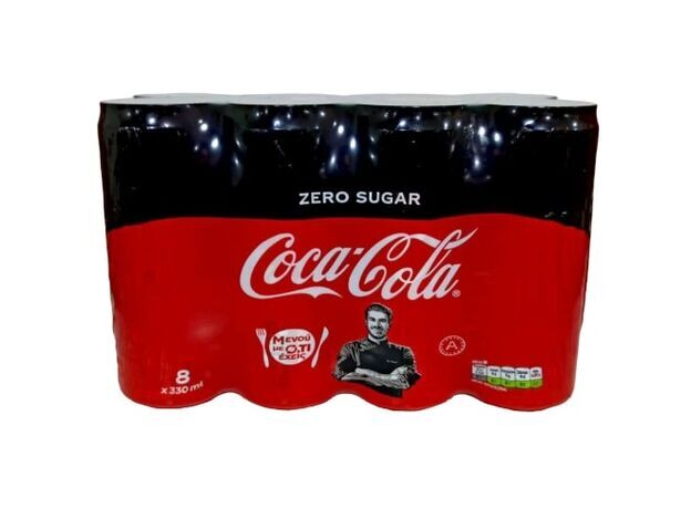 Coca Cola Zero 8x330ml