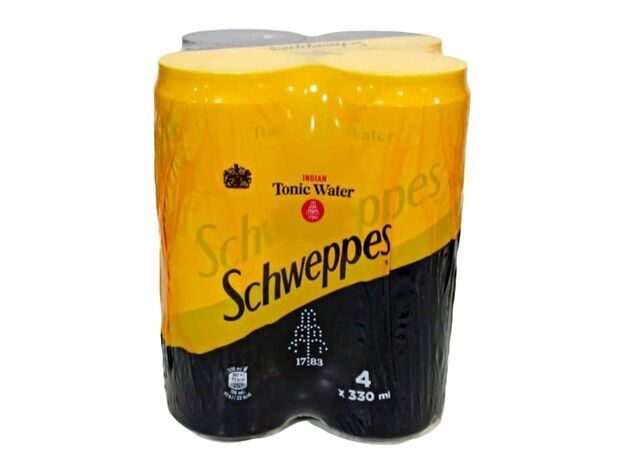 Schweppes Tonic Water 4x330ml