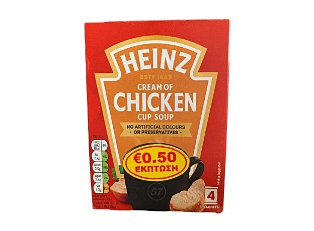 Heinz cream of chicken soup 68g (4x17g)