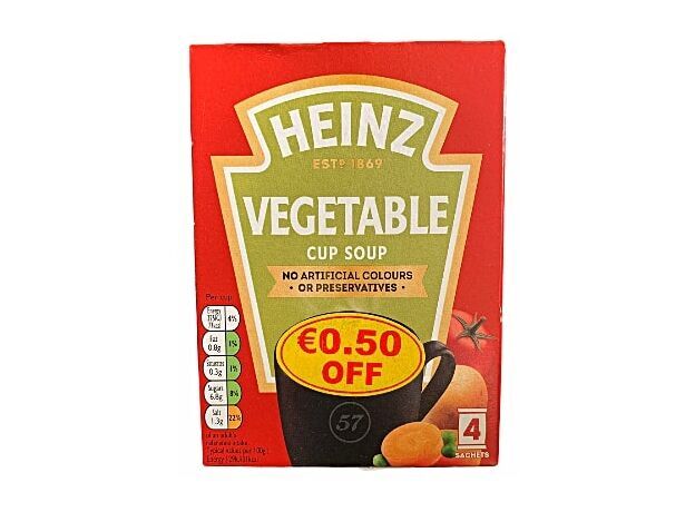 Heinz vegetable cup soup 76g (4x19g)