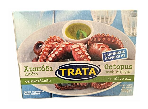 Octopus with vinegar in olive oil 100g