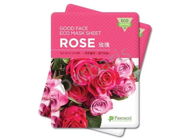 Pascucci eco mask with rose extract