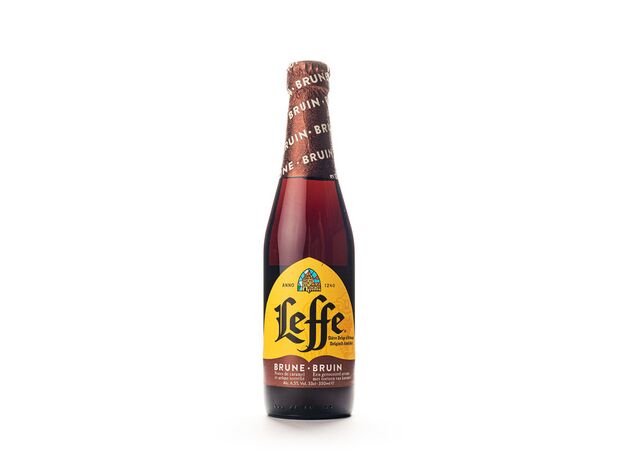 Leffe brune beer 330ml