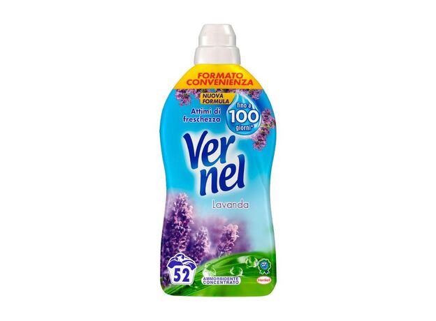 Vernel Lavender Concentrated Fabric Softener 52 Washes 1300 ml