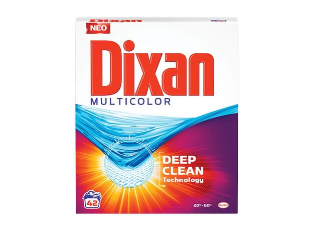 Dixan Laundry Detergent Powder Multicolo