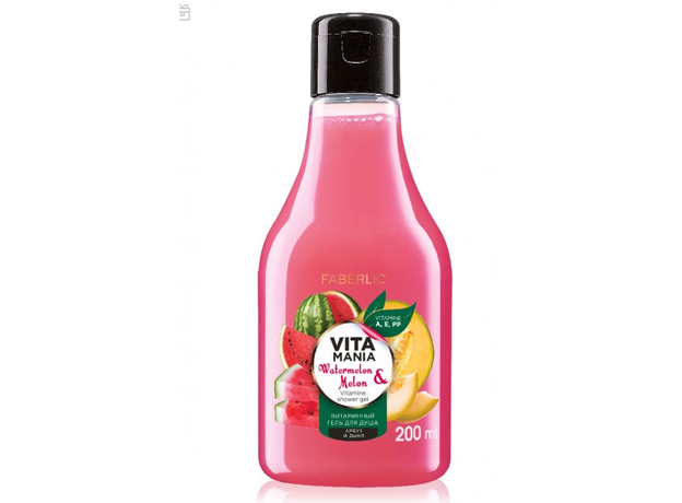 Vitamin shower gel "Watermelon & Melon" Vitamania