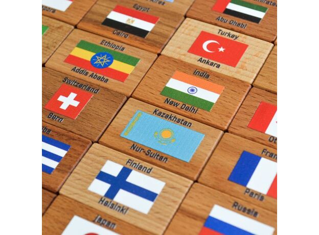 MEMORY GAME FLAGS OF THE WORLD 03
