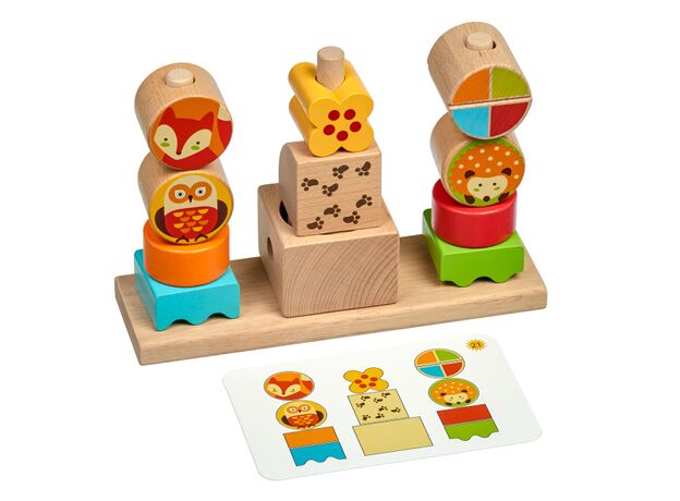 DAY & NIGHT WOODEN TOY SET 04