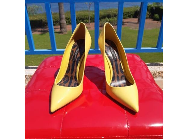 Dolce & Gabbana women's shoes yellow 03