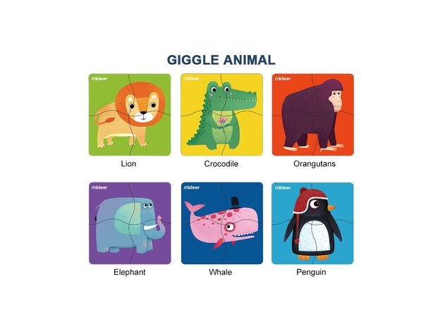 Puzzles Giggle animal