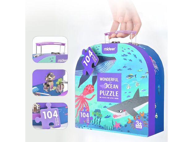 Wonderful ocean,gift box puzzle