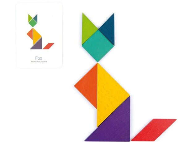 Colorful tangram 02