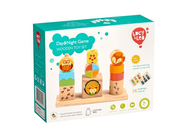 DAY & NIGHT WOODEN TOY SET 01