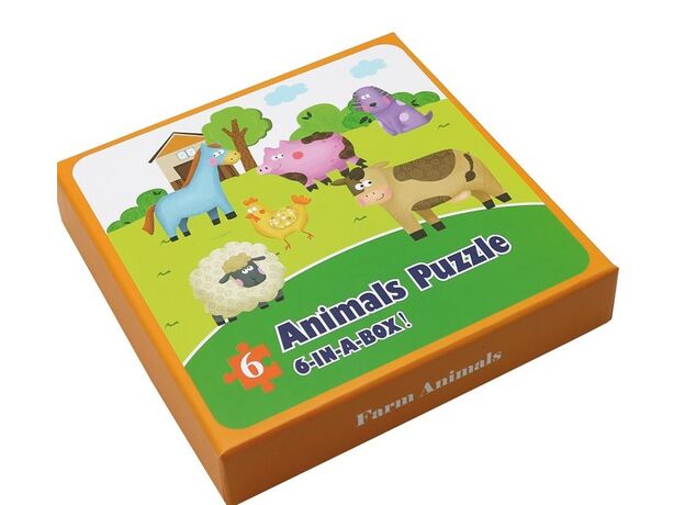 Animals puzzle 6 in a box